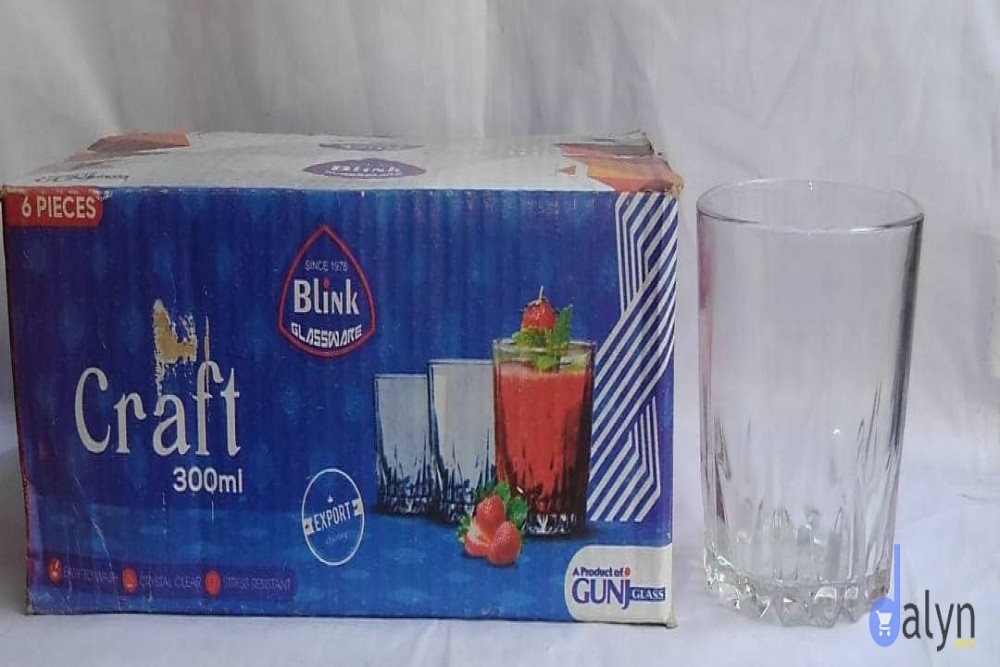 Whisky, Water, and juice glasses